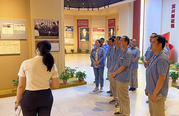 8月11日，物資采供部黨支部和計(jì)劃財(cái)務(wù)部黨支部聯(lián)合開(kāi)展主題黨日活動(dòng) (4)    600.jpg